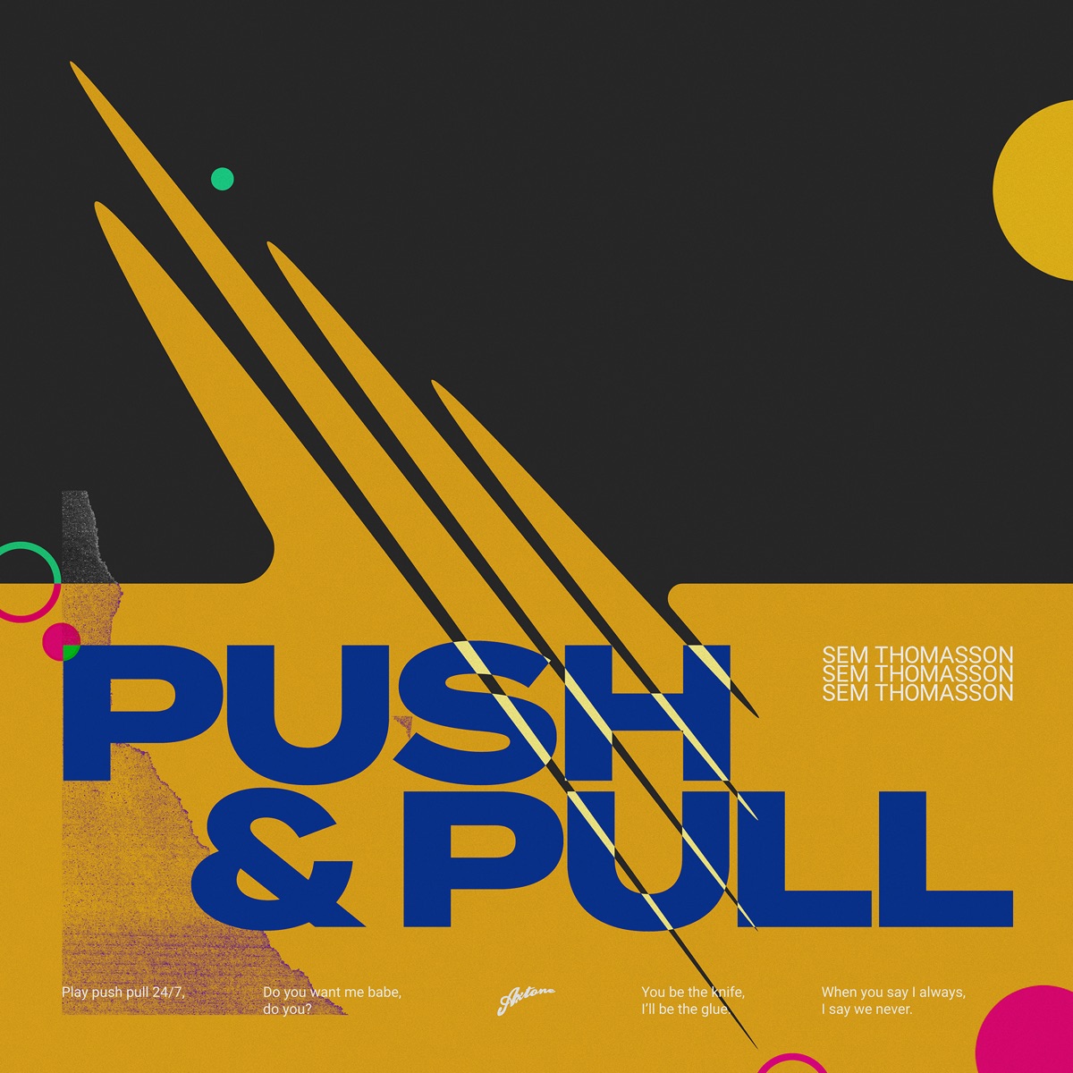 Push & Pull - EP by Sem Thomasson album cover