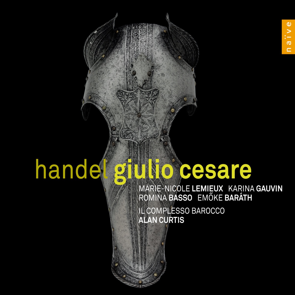 Handel: Giulio Cesare, HWV 17 by Marie-Nicole Lemieux & Karina Gauvin album cover