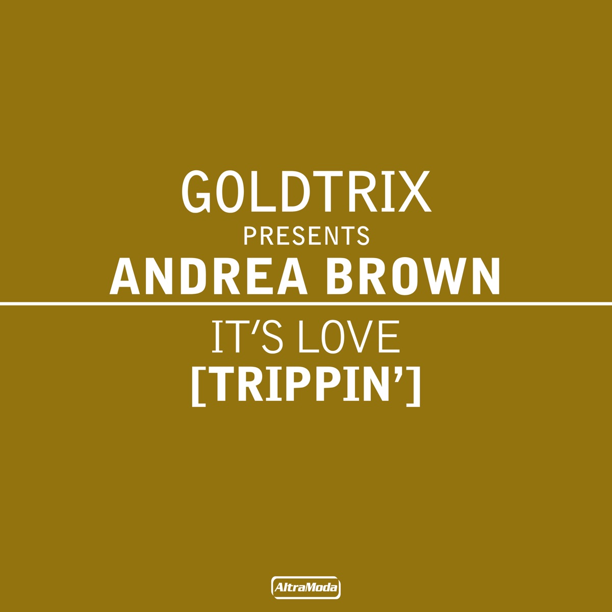 It's Love (Trippin') [feat. Andrea Brown] by Goldtrix album cover