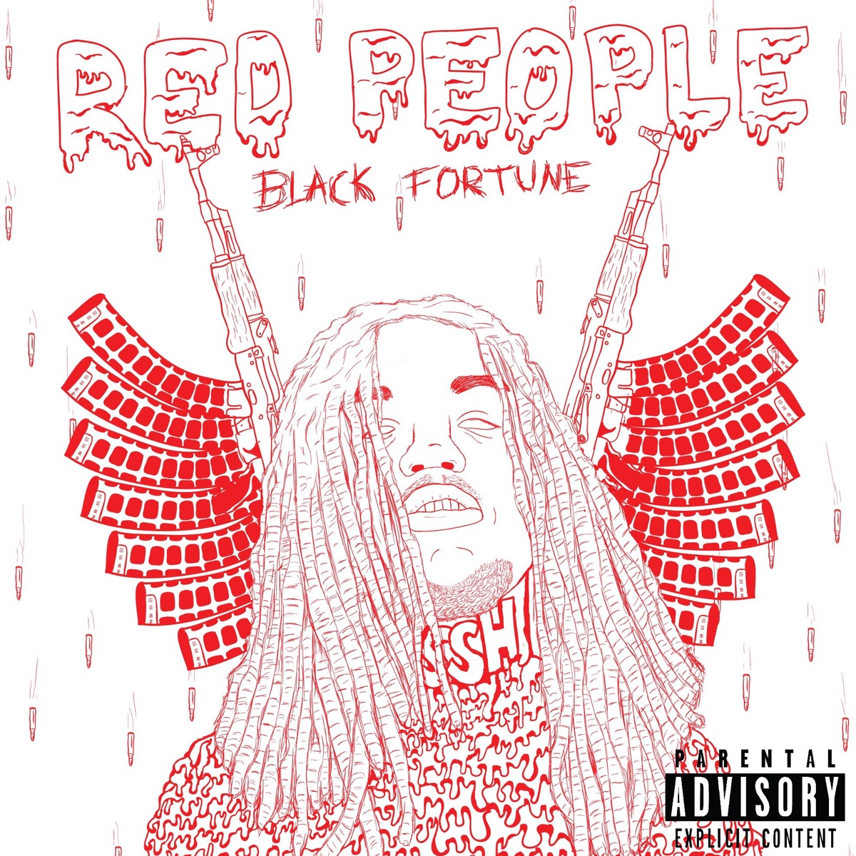 Red People - Single by Black Fortune album cover