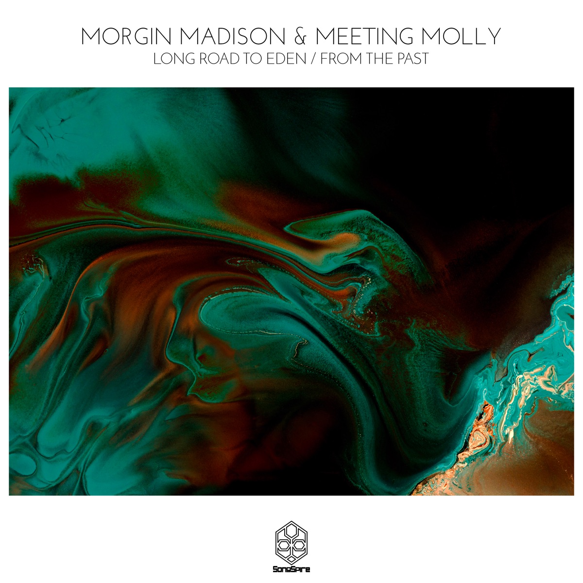Long Road to Eden / From the Past - Single by Morgin Madison & Meeting Molly album cover
