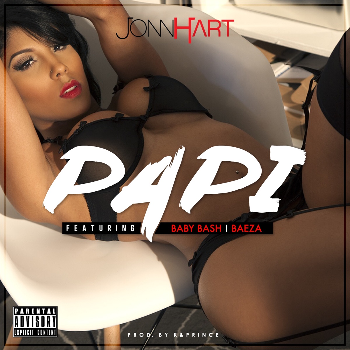 Papi (feat. Baby Bash & Baeza) - Single by Jonn Hart album cover