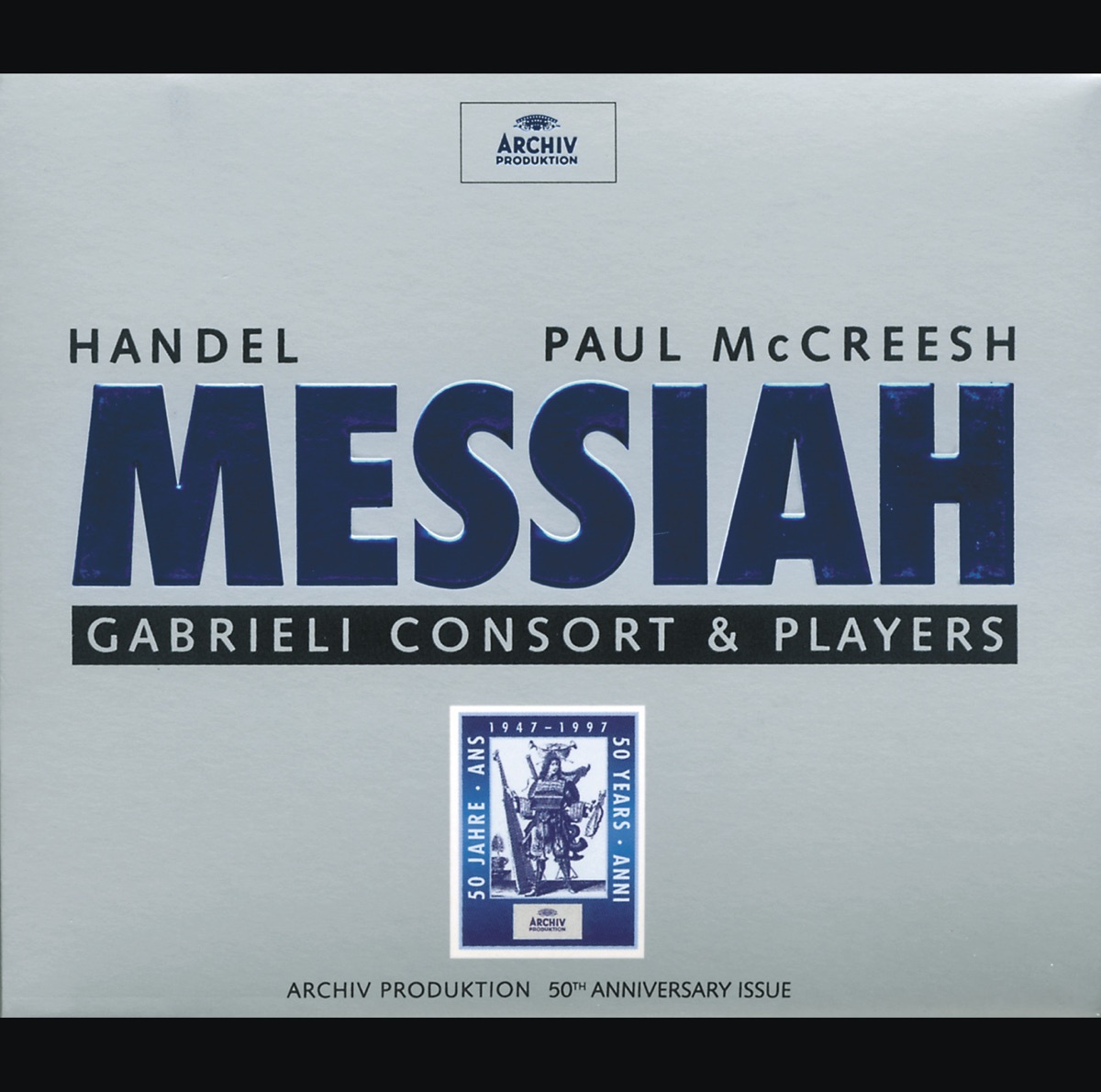 Handel: Messiah by Paul McCreesh, Gabrieli Consort & Players album cover