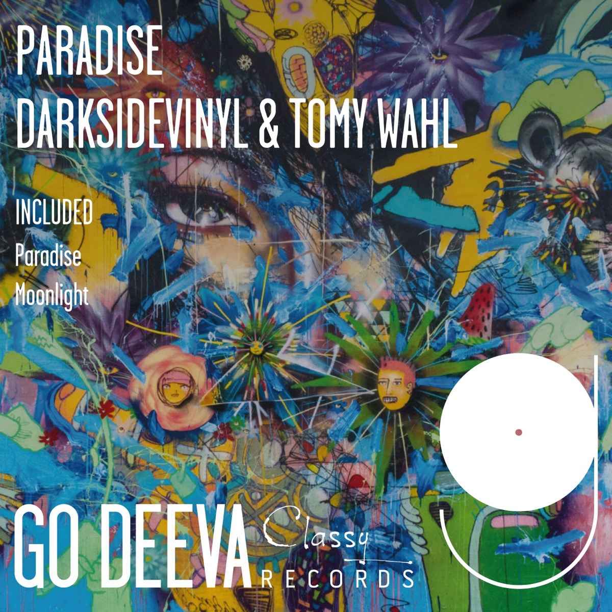 Paradise - Single by Darksidevinyl & Tomy Wahl album cover