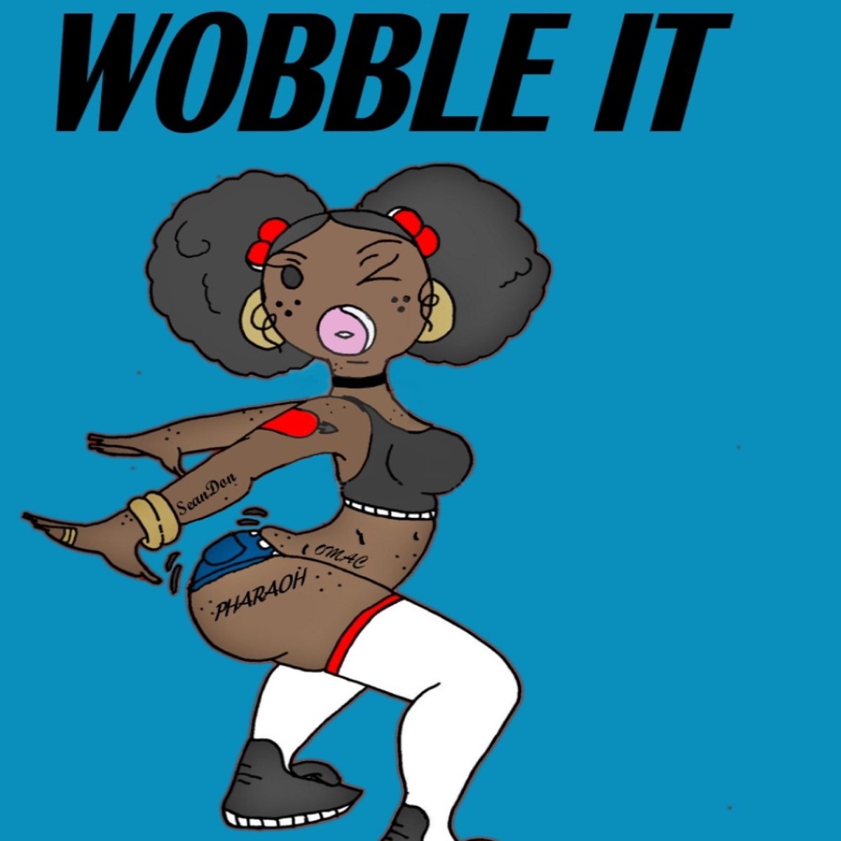 Wobble It (feat. O-Mac & SeanDon) - Single by True Pharaoh album cover