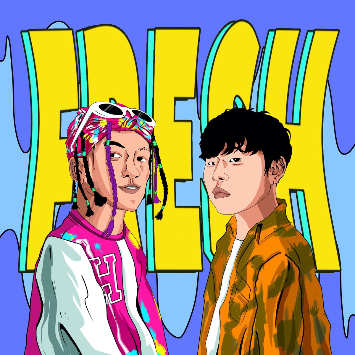 FRESH (feat. Briel) - Single by Wiz Hartz album cover
