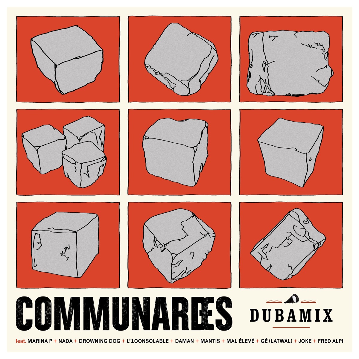 Communardes Communards - EP by Dubamix album cover