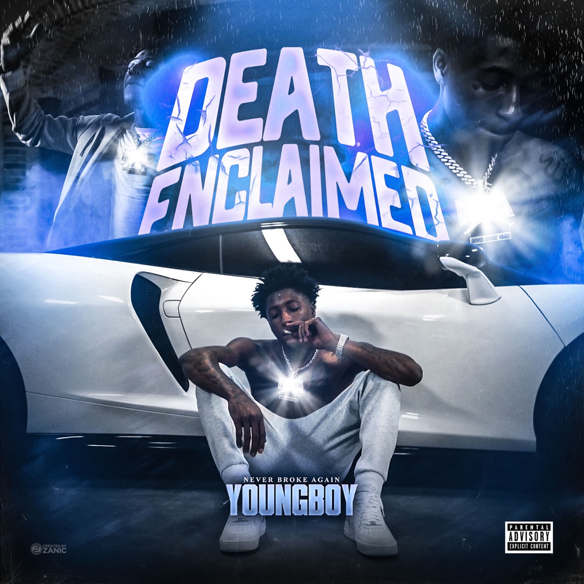 Death Enclaimed - Single by YoungBoy Never Broke Again album cover artwork