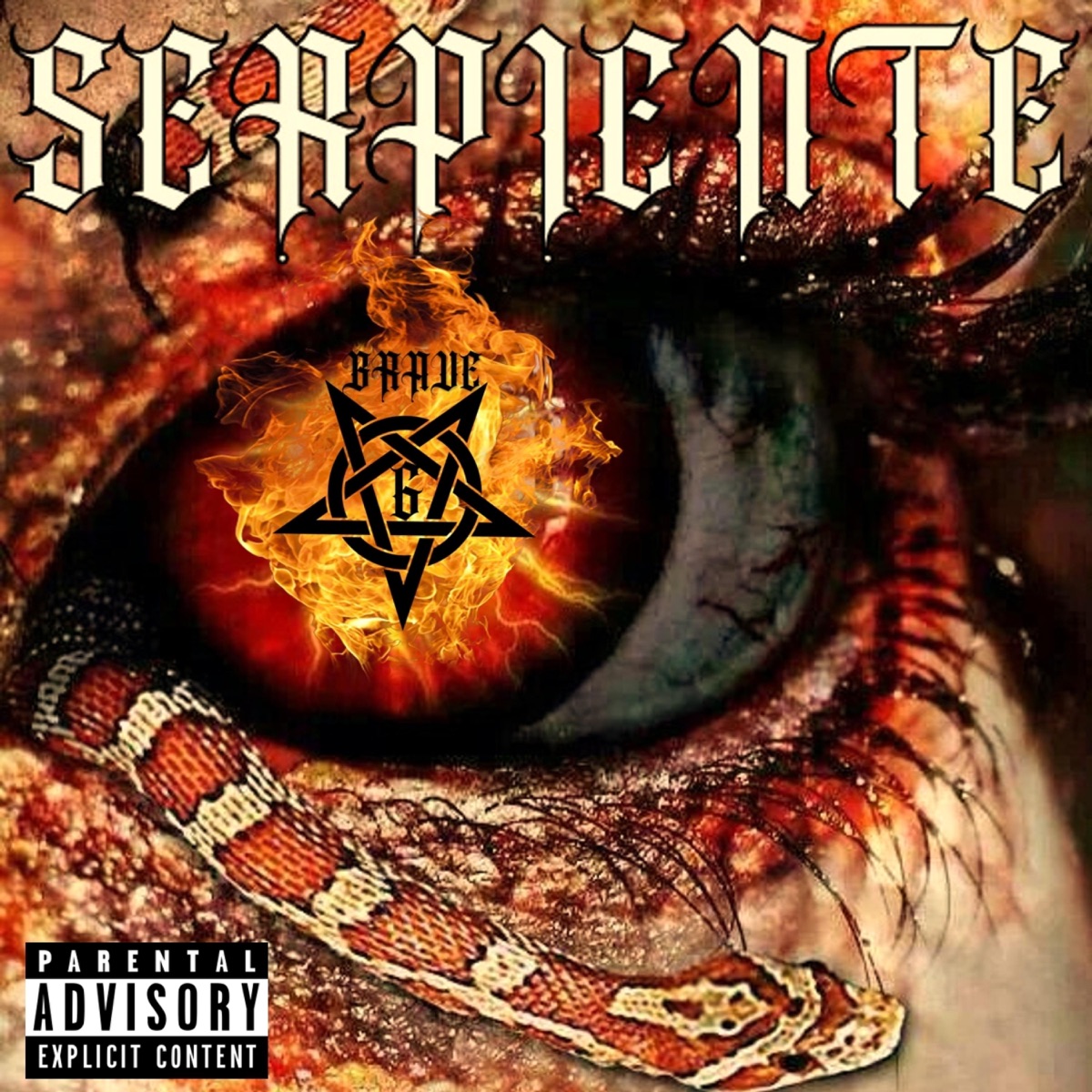 SERPIENTE - Single by Brave Six album cover