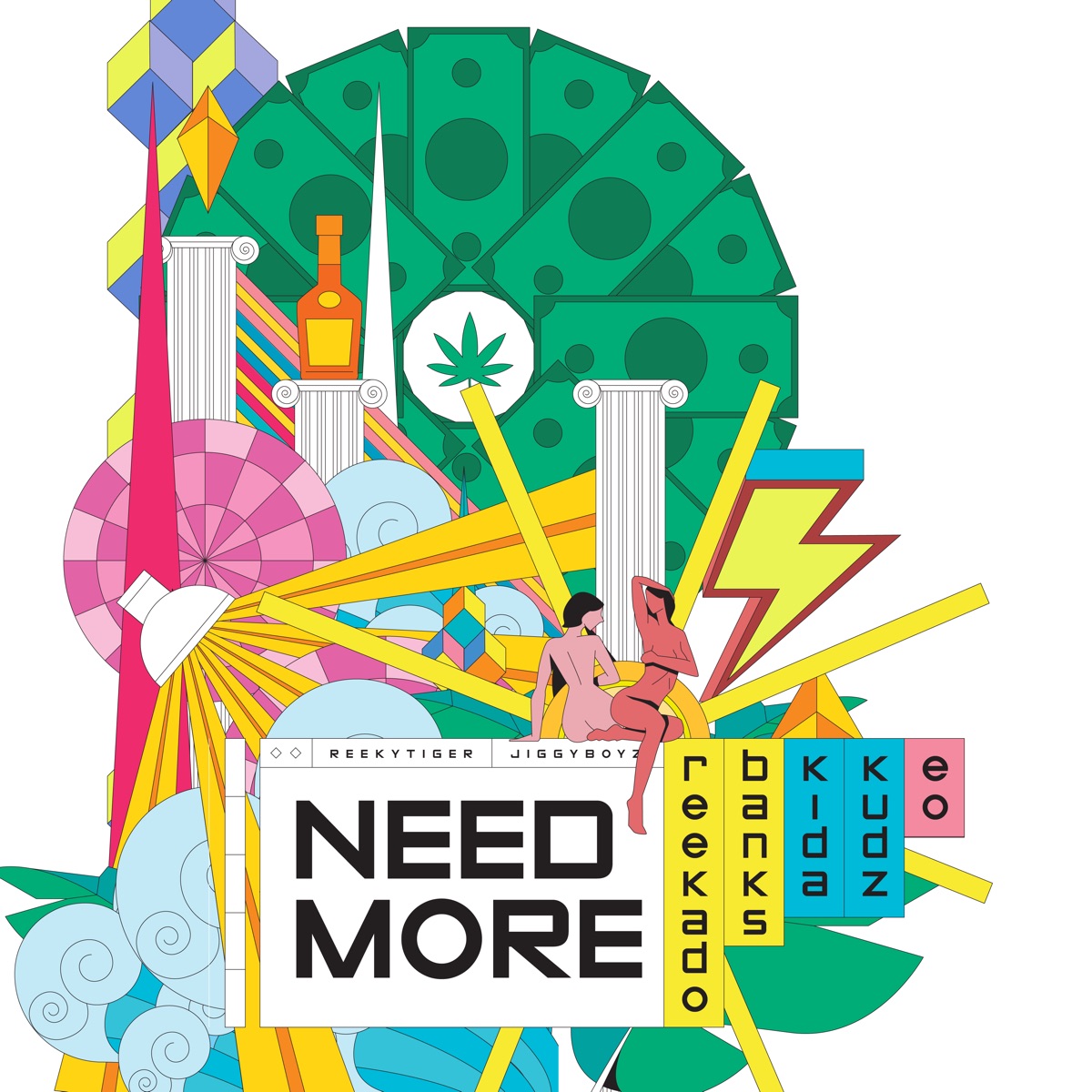 Need More - Single by Reekado Banks, Kida Kudz & EO album cover