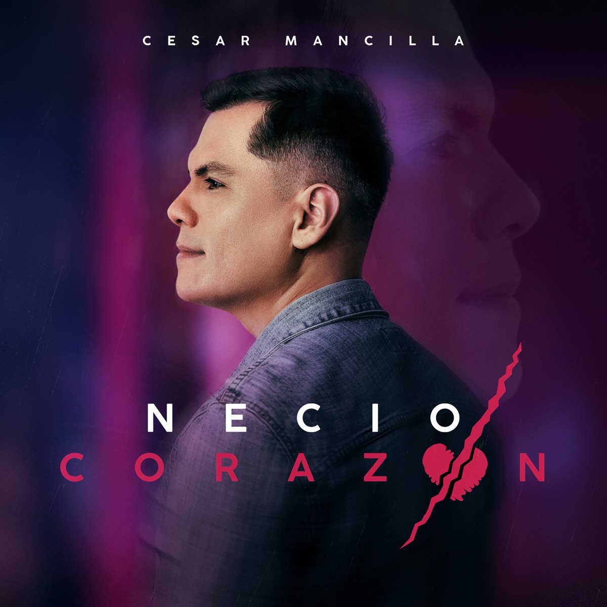 Necio Corazón (Versión Salsa) - Single by Cesar Mancilla album cover