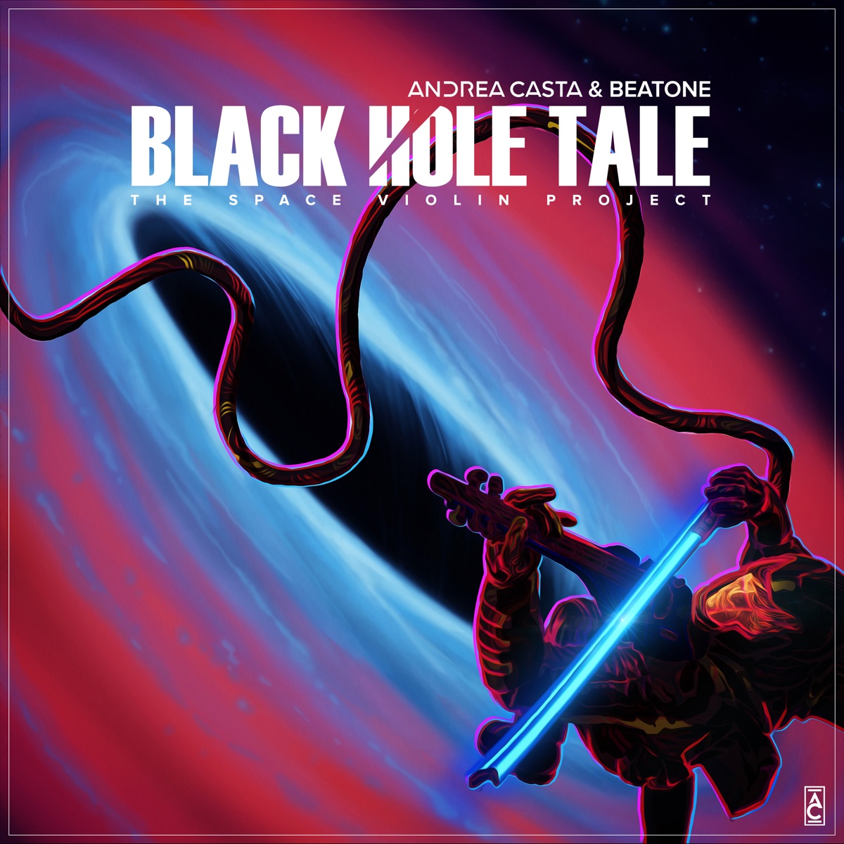 Black Hole Taleiol  the Space Vin Project (feat. Beatone) - Single by Andrea Casta & Beatone album cover