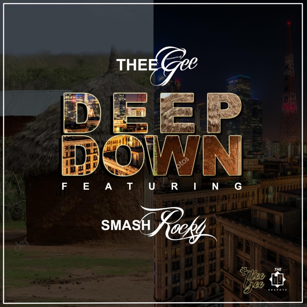 Deep Down (feat. Smash Rocky) - Single by TheeGee album cover