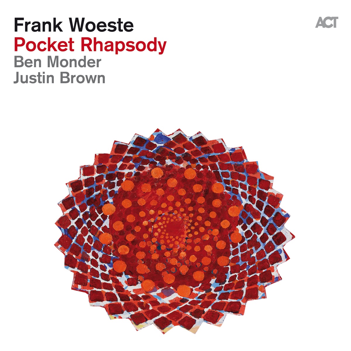 Pocket Rhapsody (feat. Ben Monder & Justin Brown) by Frank Woeste album cover