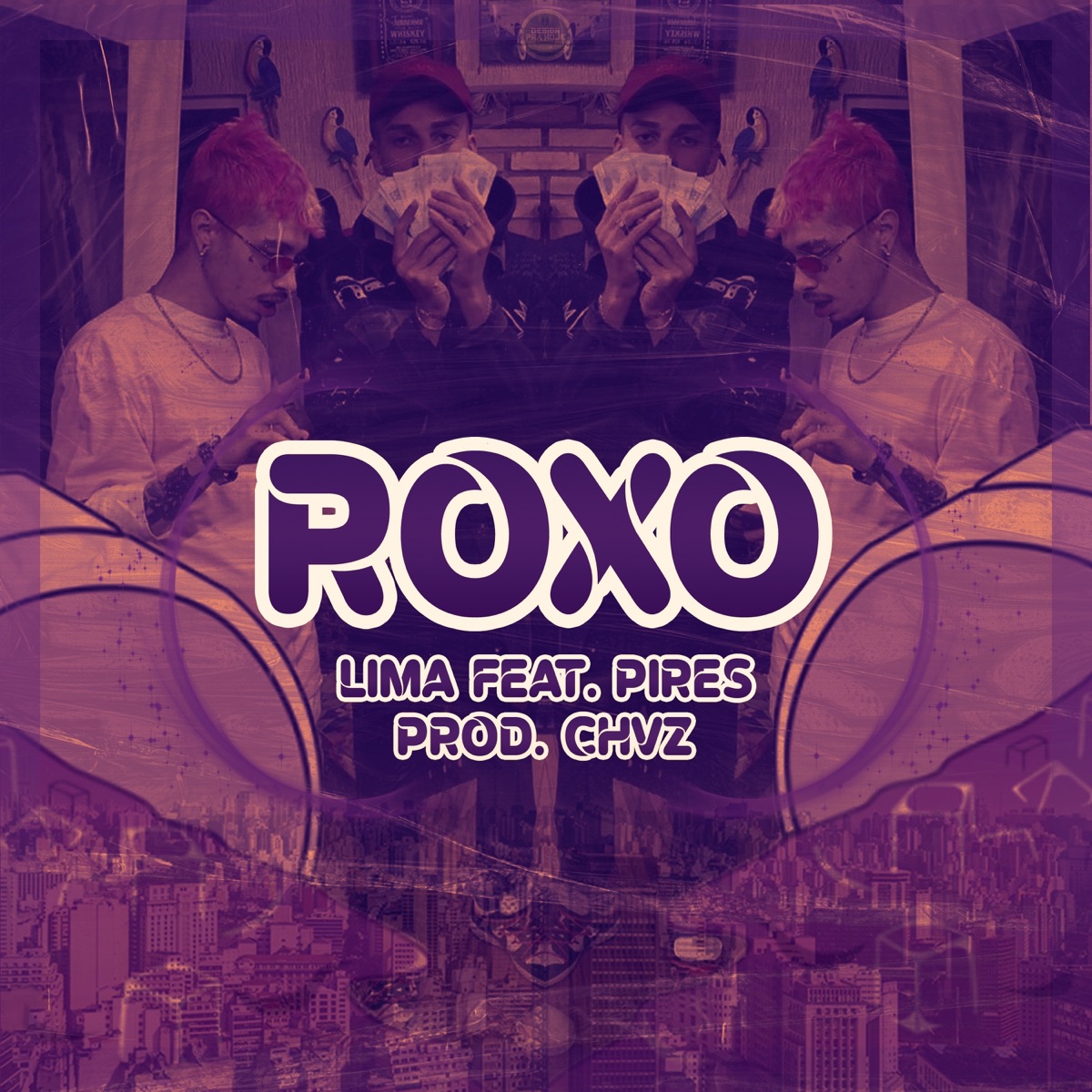 Roxo (feat. Lima & Pires) - Single by CHVZ album cover