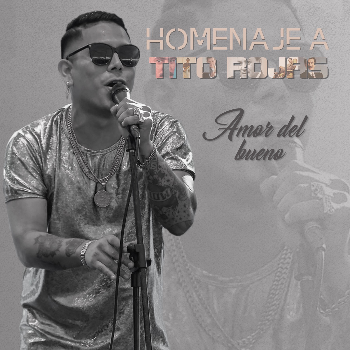 Amor del Bueno (Homenaje a Tito Rojas) - Single by Cesar Vega & Karibe Band album cover