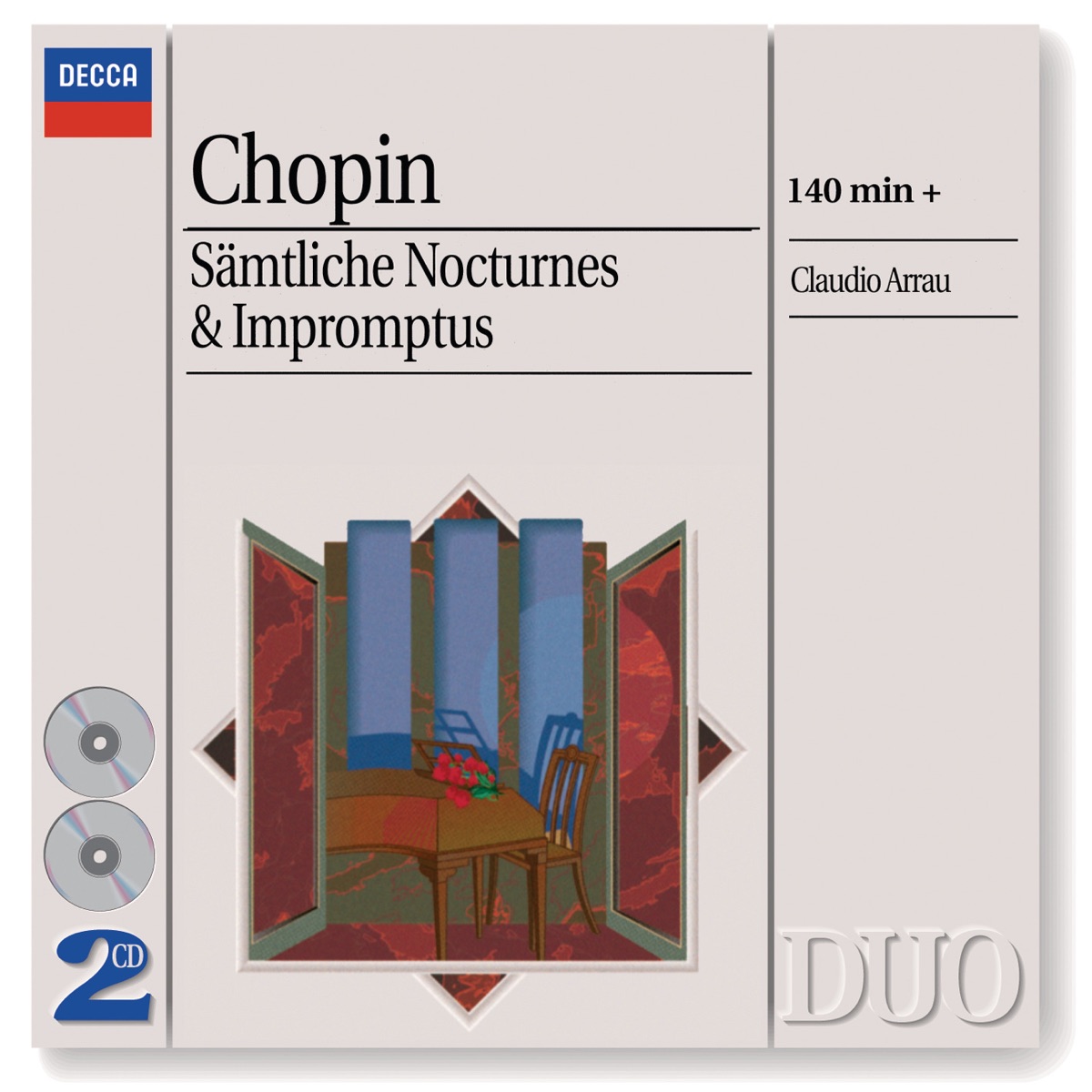 Chopin: The Complete Nocturnes & Impromptus by Claudio Arrau album cover