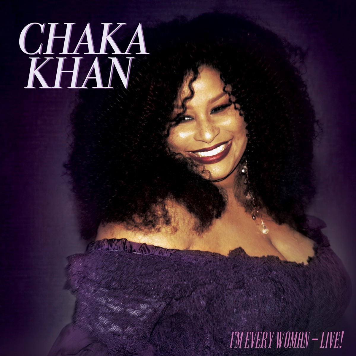 Greatest Hits Live by Chaka Khan album cover