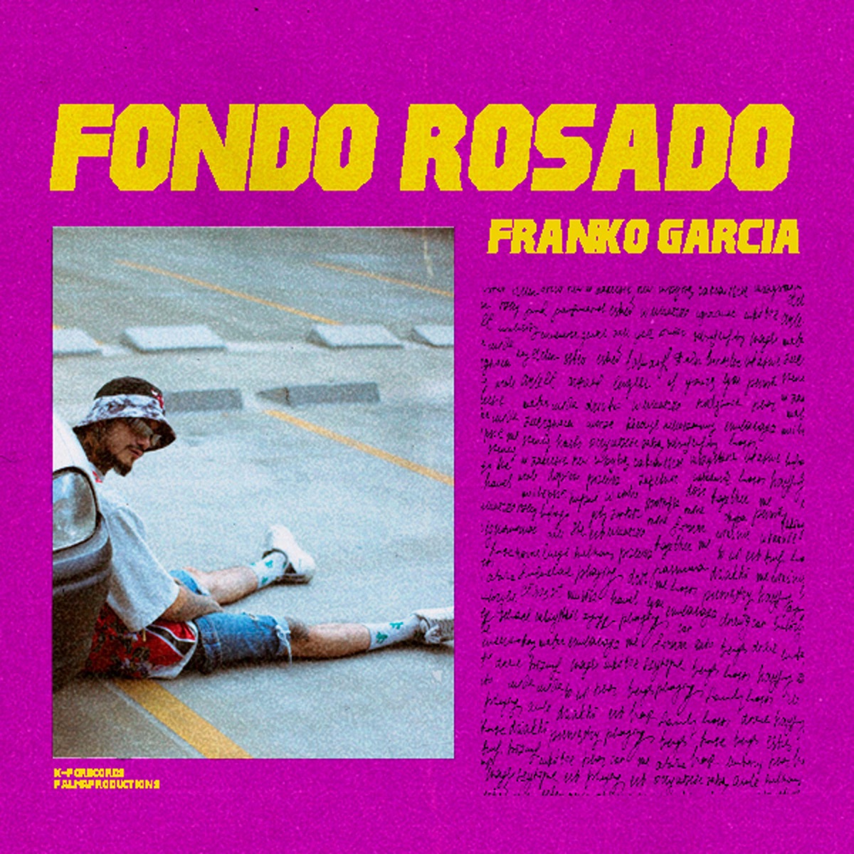 Fondo Rosado - Single by Franko Garcia album cover