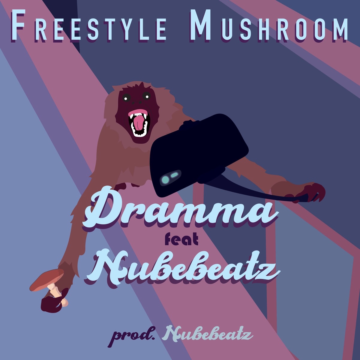 Freestyle Mushroom (feat. NubeBeatz) - Single by Dramma album cover