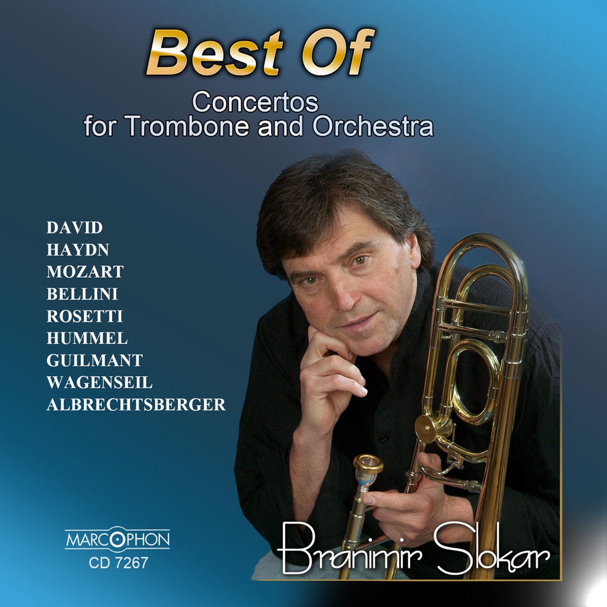 Best Of by Branimir Slokar, Südwestdeutsches Kammerorchester & Paul Angerer album cover