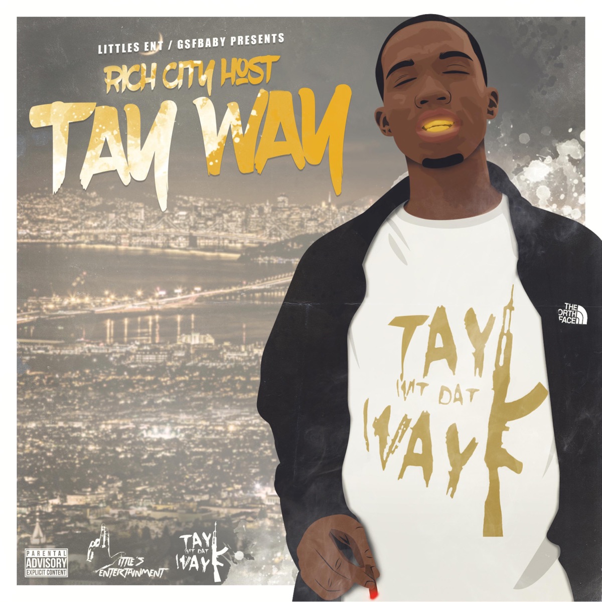 Rich City Host by Tay Way album cover