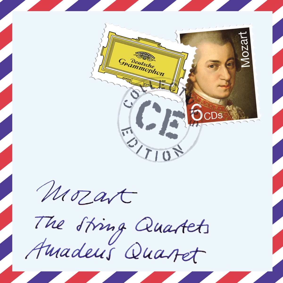 Mozart, W.A.: The String Quartets by Amadeus Quartet album cover