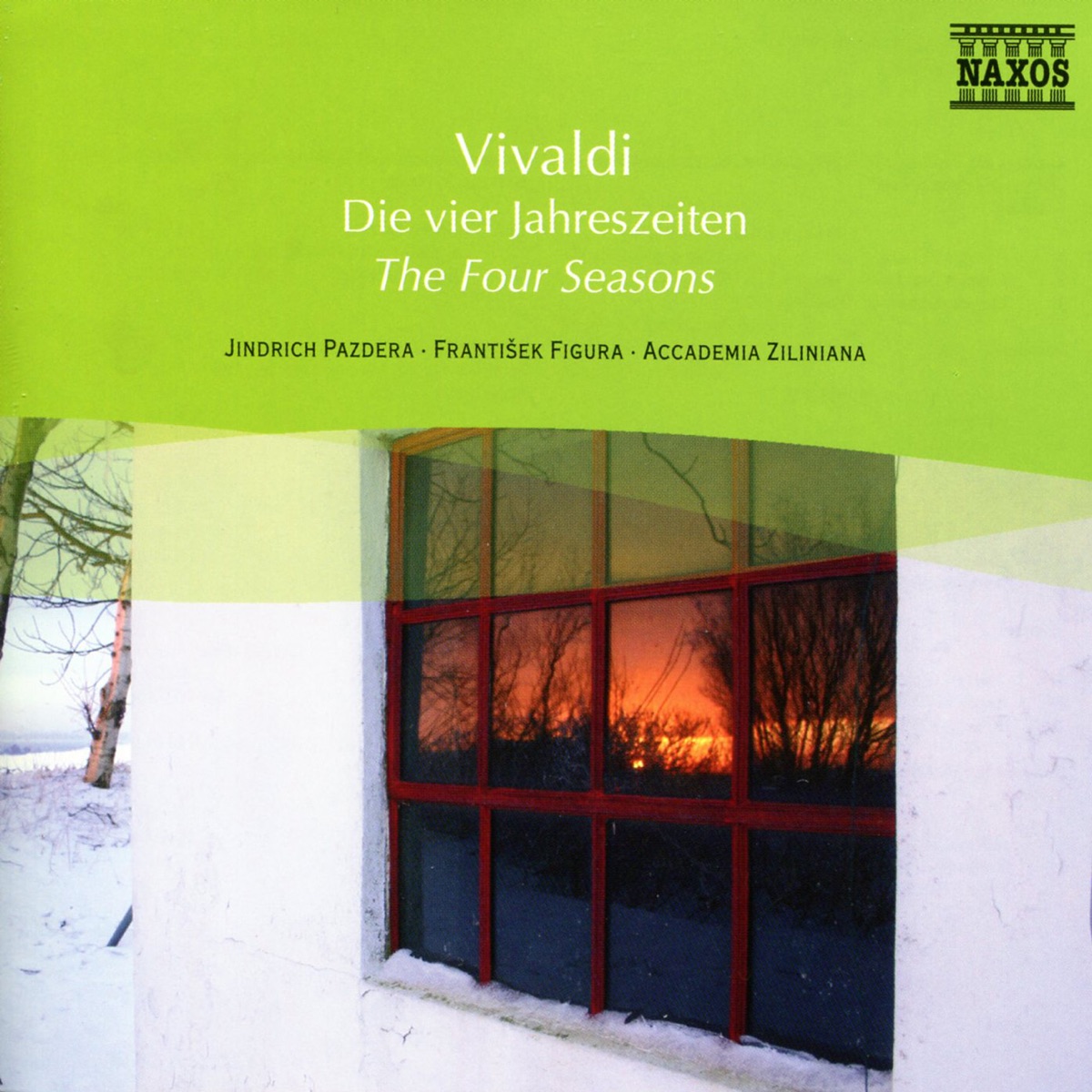 Vivaldi: The Four Seasons - Violin Concertos, Op. 3, Nos. 6 and 8 by Jindrich Pazdera, Accademia Ziliniana & Frantisek Figura album cover