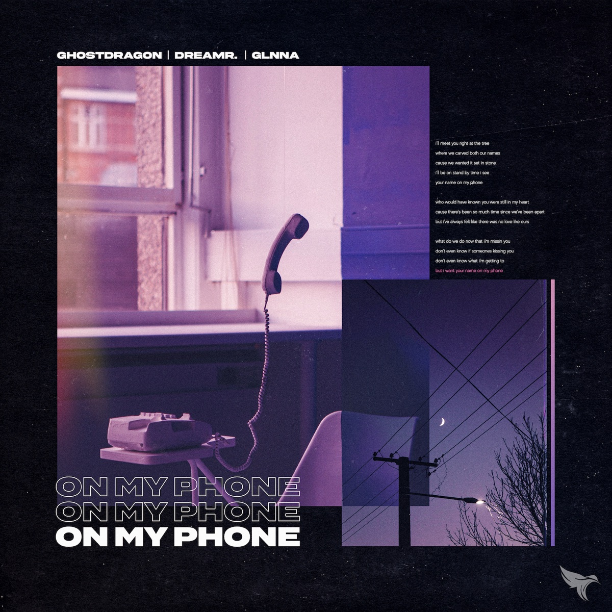 On My Phone - Single by GhostDragon, dreamr. & GLNNA album cover