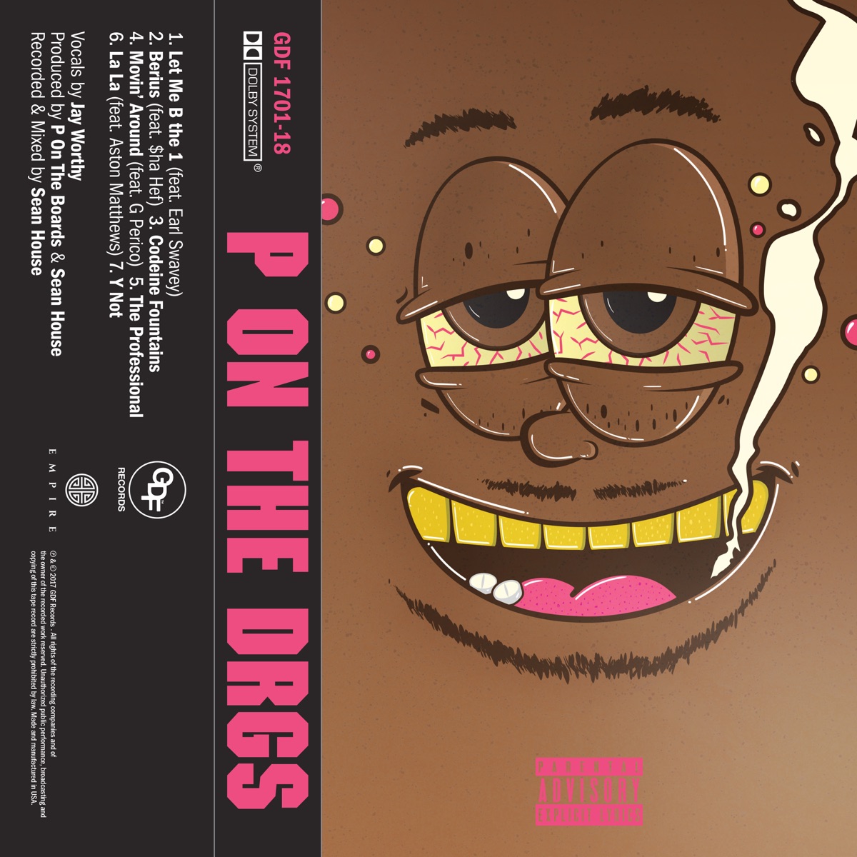 P On the DRGS by LNDN DRGS & A$AP P On The Boards album cover
