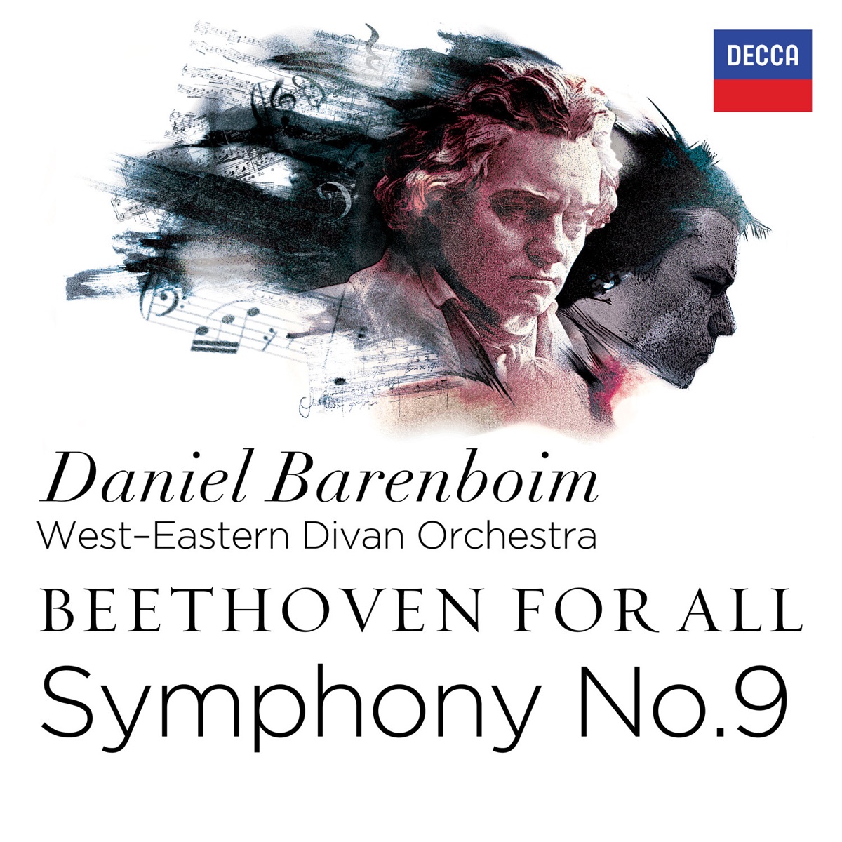 Beethoven for All: Symphony No. 9 by West-Eastern Divan Orchestra & Daniel Barenboim album cover