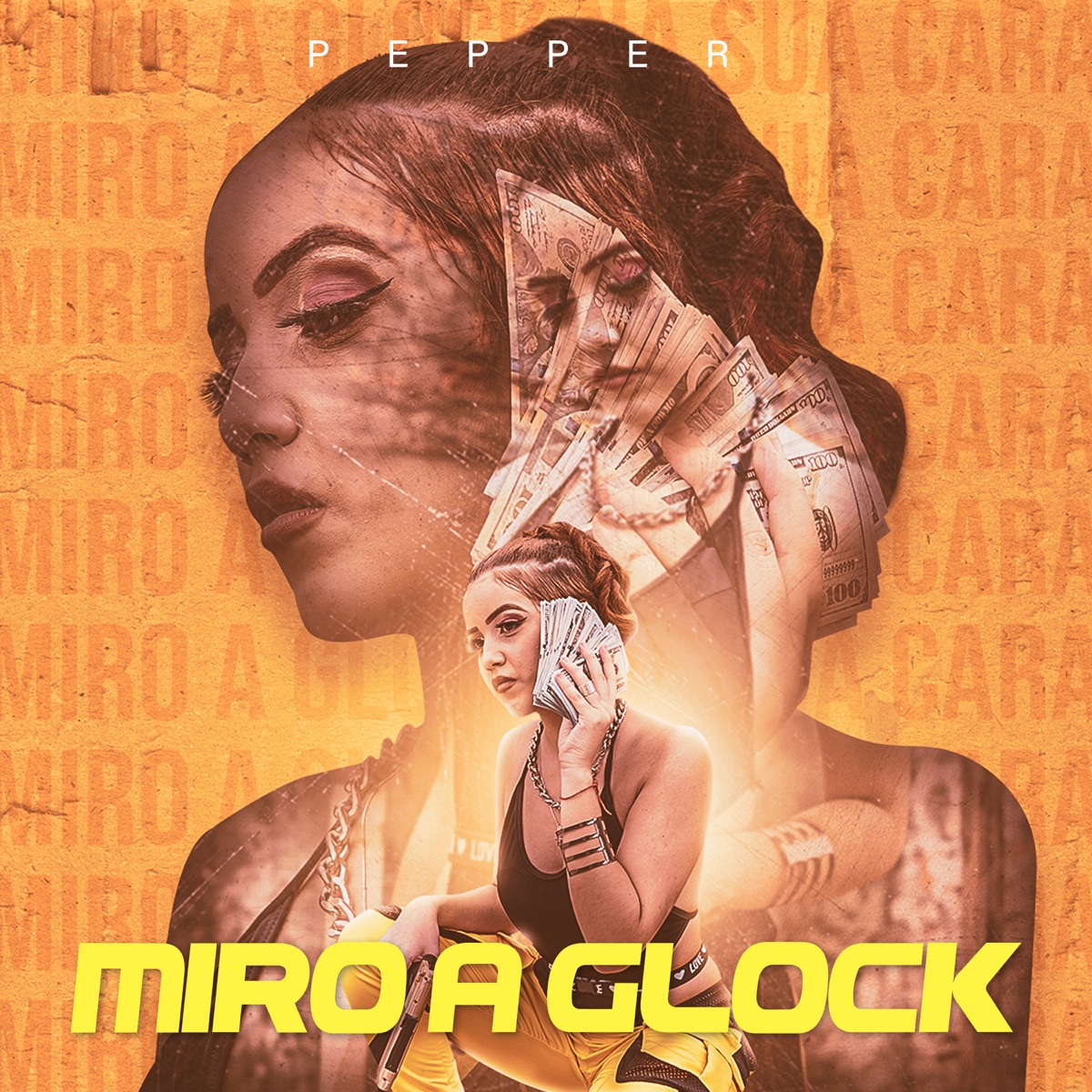 Miro a Glock - Single by Pepper Mc album cover