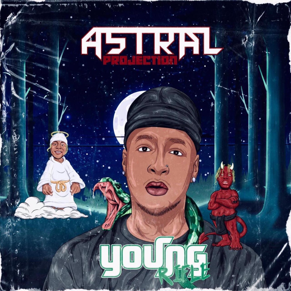 Astral Projection - Single by YoungRifle album cover