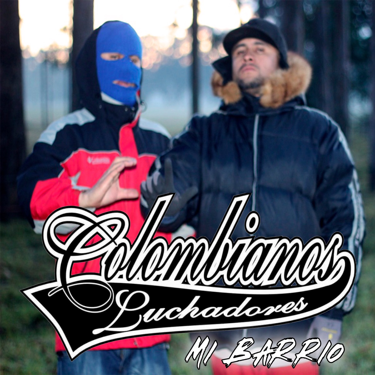 Mi Barrio - Single by Colombianos Luchadores album cover