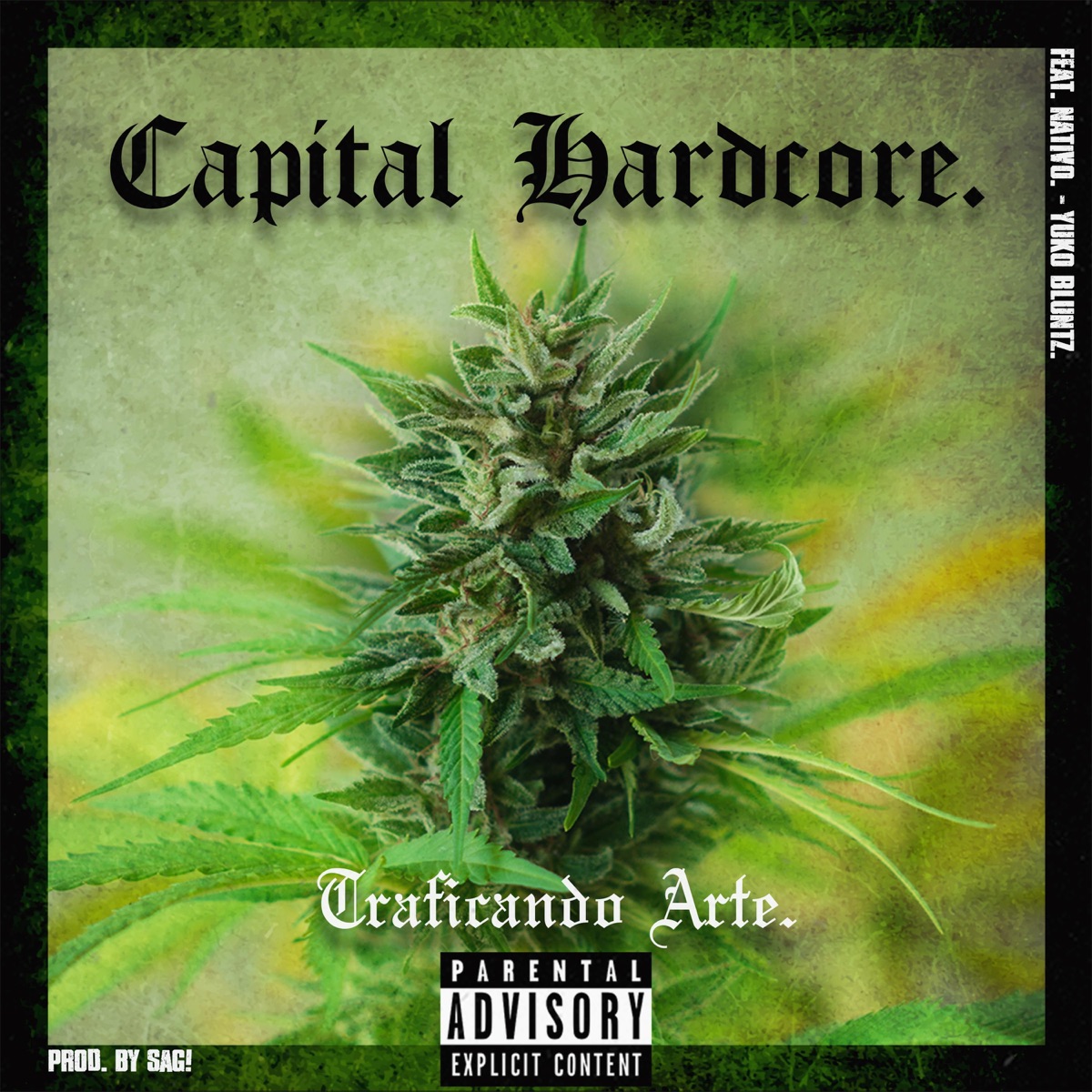 Traficando Arte (feat. Straight G! CPT) - EP by Capital Hardcore album cover