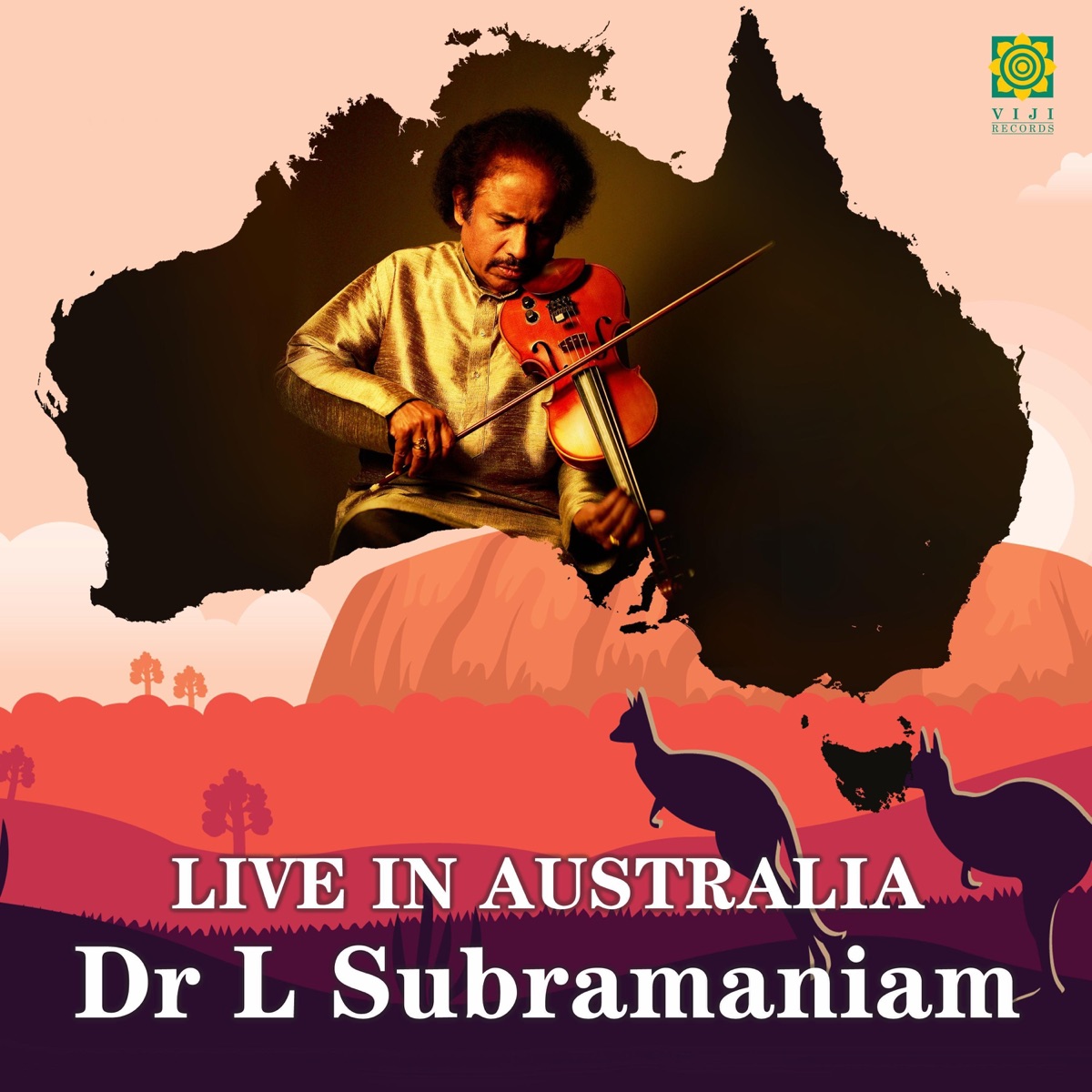 Live in Australia by Dr L Subramaniam album cover