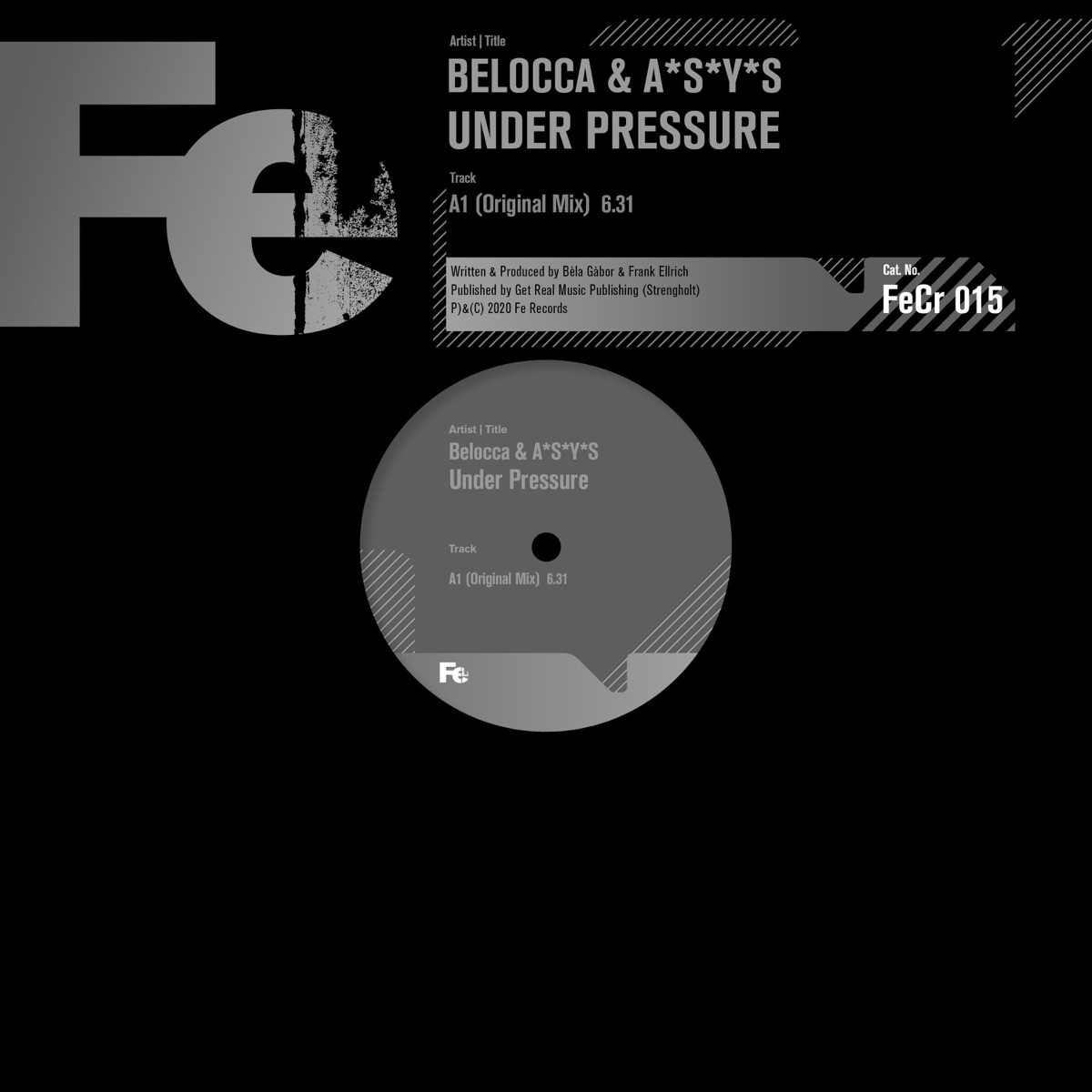 Under Pressure - Single by Belocca & A*S*Y*S album cover