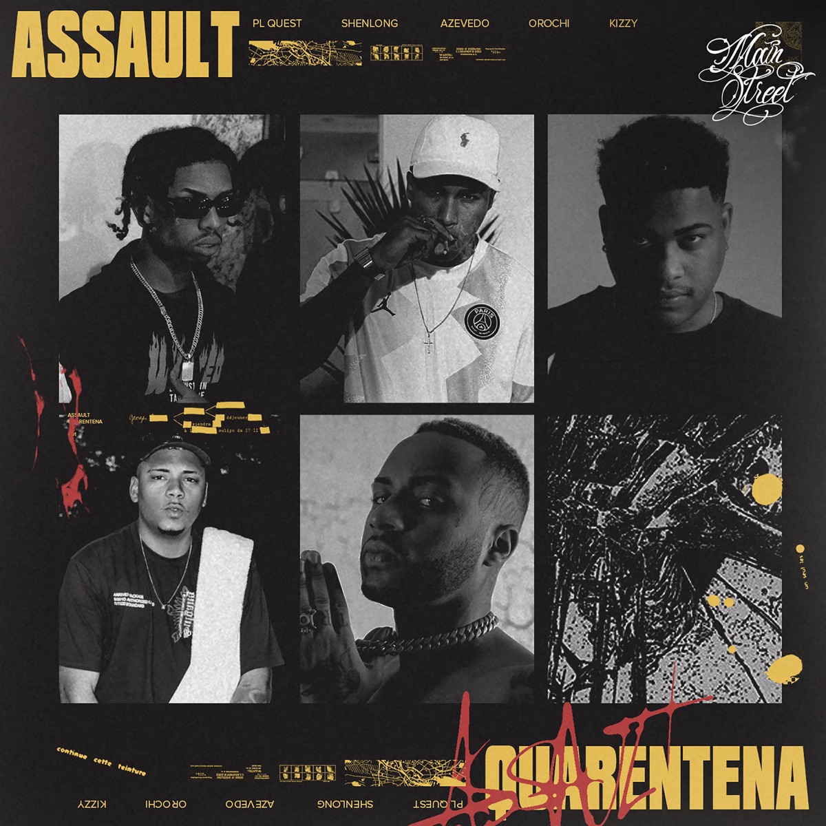 Assault (Quarentena) [feat. Orochi, Shenlong & Kizzy] - Single by Azevedo & PL Quest album cover