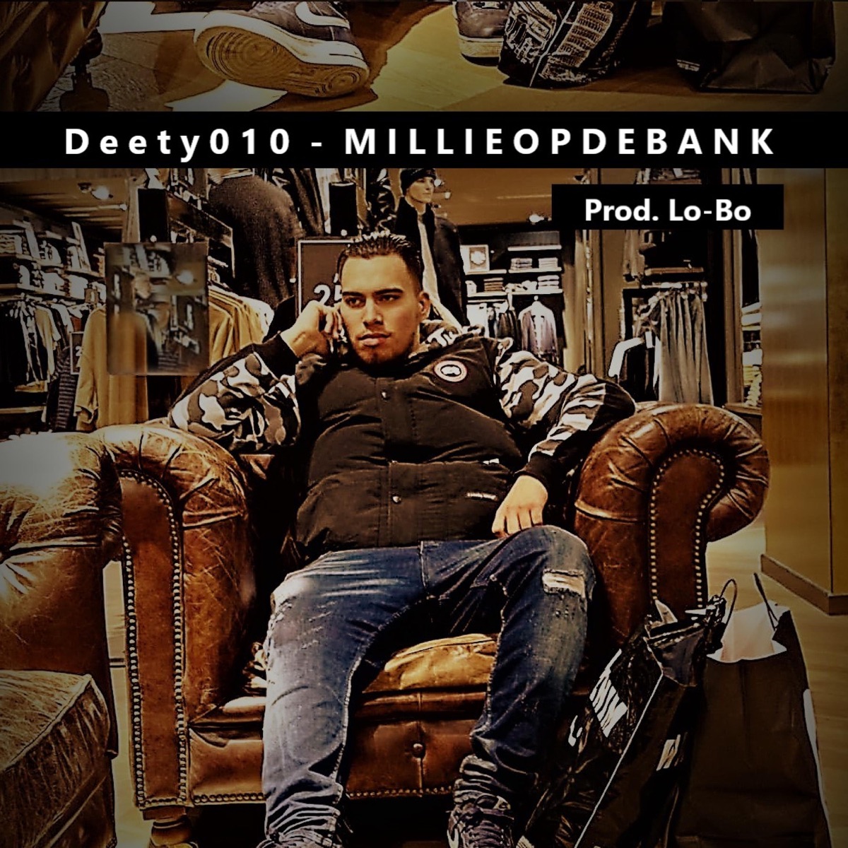 Millie Op De Bank - Single by Deety010 album cover