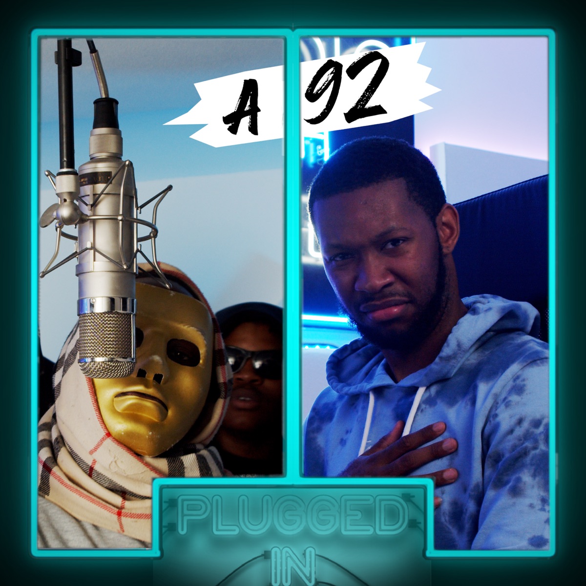 A92 x Fumez the Engineer - Plugged In Freestyle - Single by Fumez The Engineer, A92 & Offica album cover
