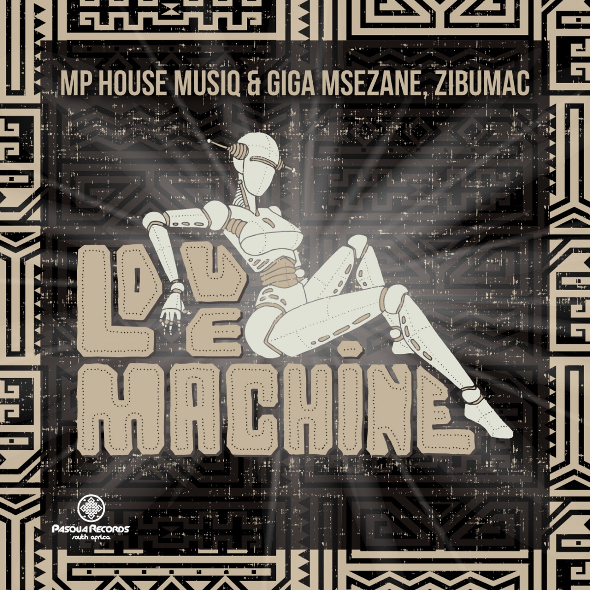 Love Machine - Single by Mp House Musiq, Giga Msezane & ZIBUMAC album cover