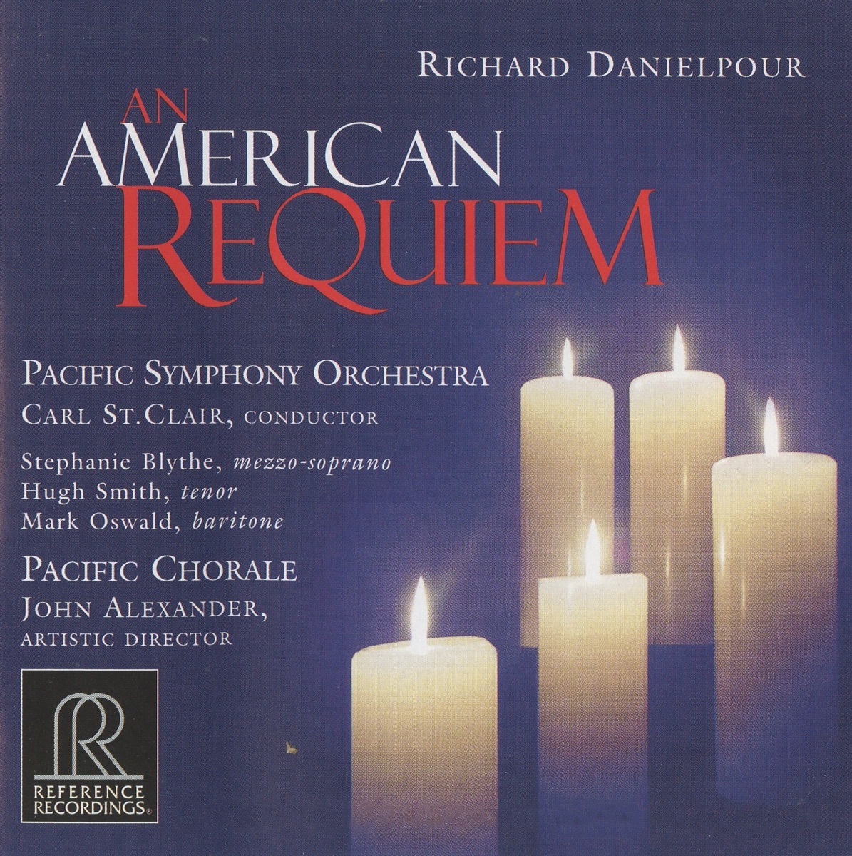 Danielpour: An American Requiem by Pacific Chorale, Pacific Symphony Orchestra & Carl St. Clair album cover