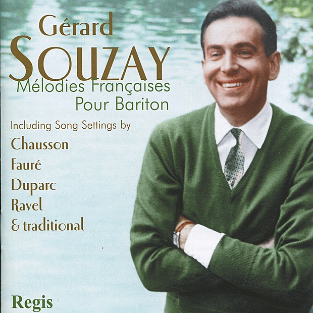 Mélodies Françaises Pour Bariton by Gérard Souzay album cover