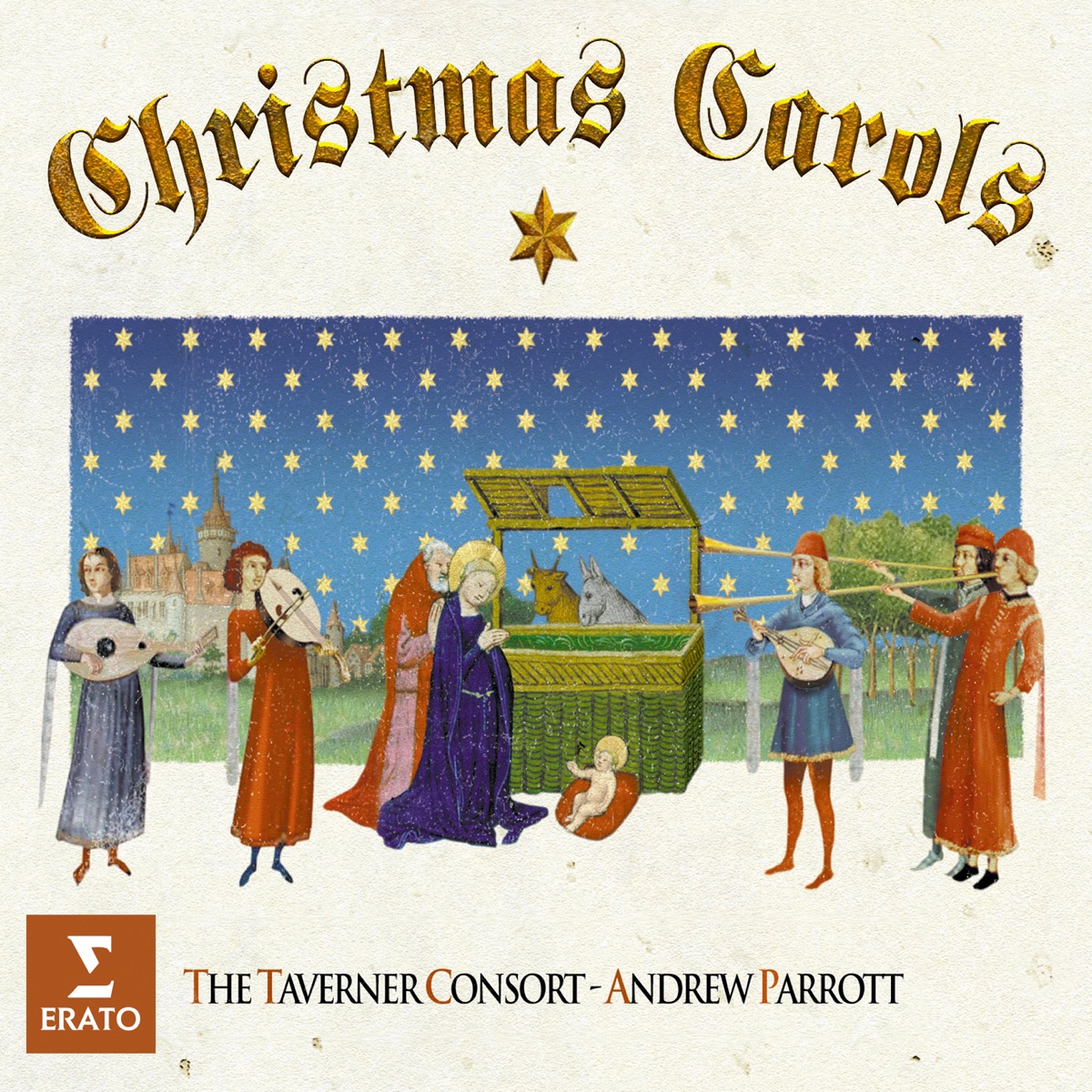 Christmas Carols by Andrew Parrott album cover