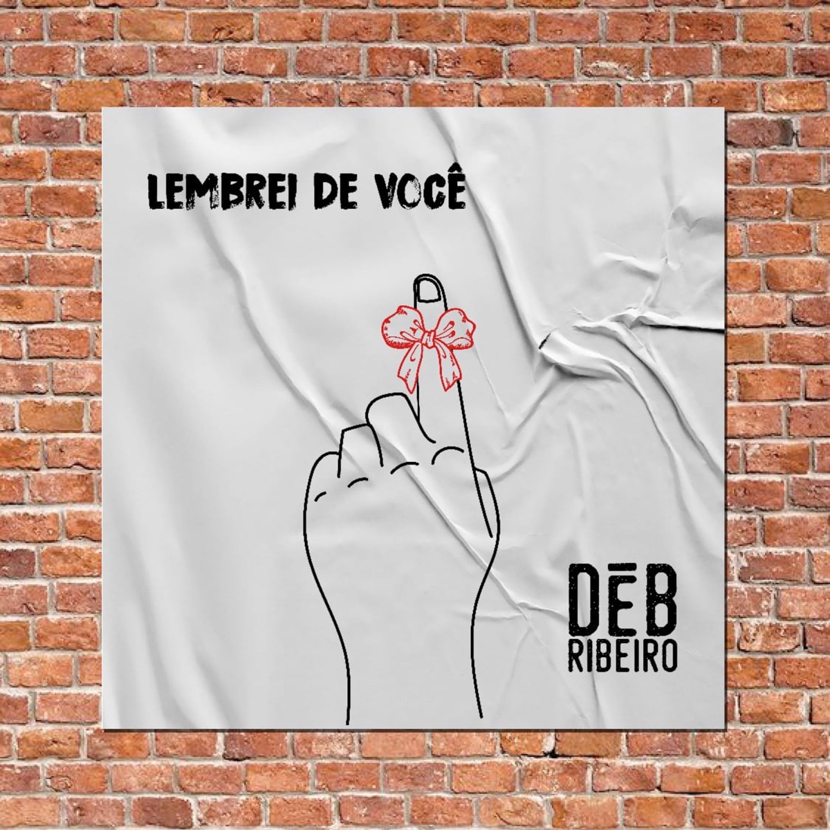 Lembrei de voçê - Single by Deb Ribeiro album cover