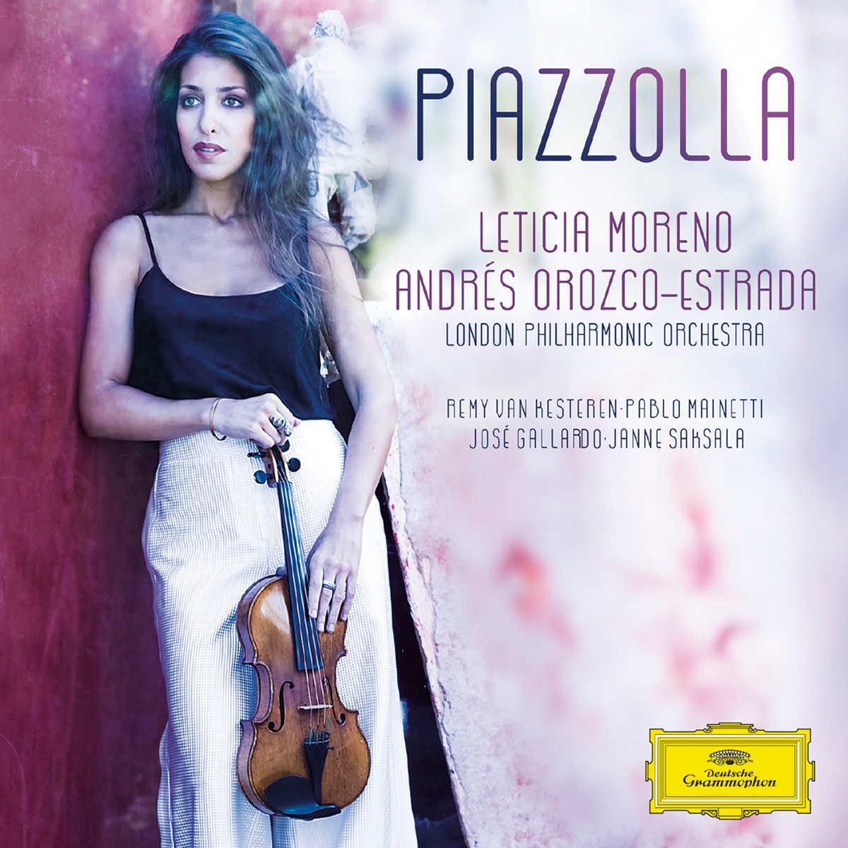 Piazzolla by Leticia Moreno, London Philharmonic Orchestra & Andrés Orozco-Estrada album cover