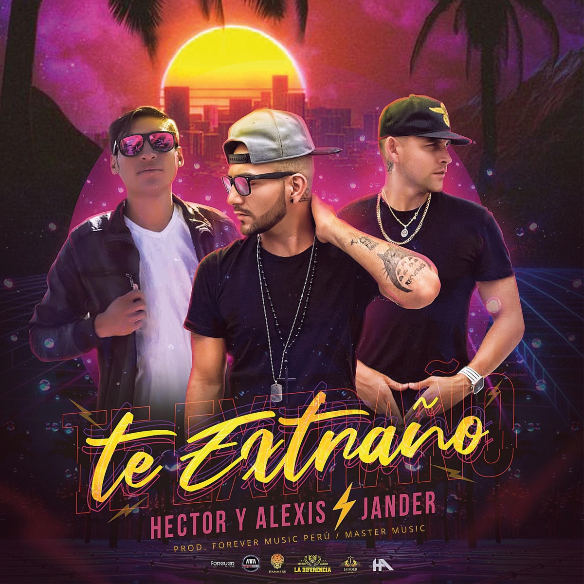 Te Extraño - Single by Hector y Alexis & Jander album cover