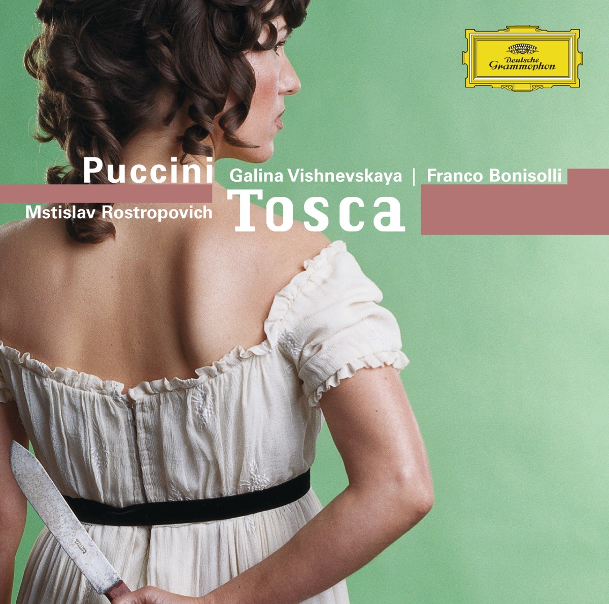 Puccini: Tosca by Franco Bonisolli, Orchestre National de France, Galina Vishnevskaya & Mstislav Rostropovich album cover
