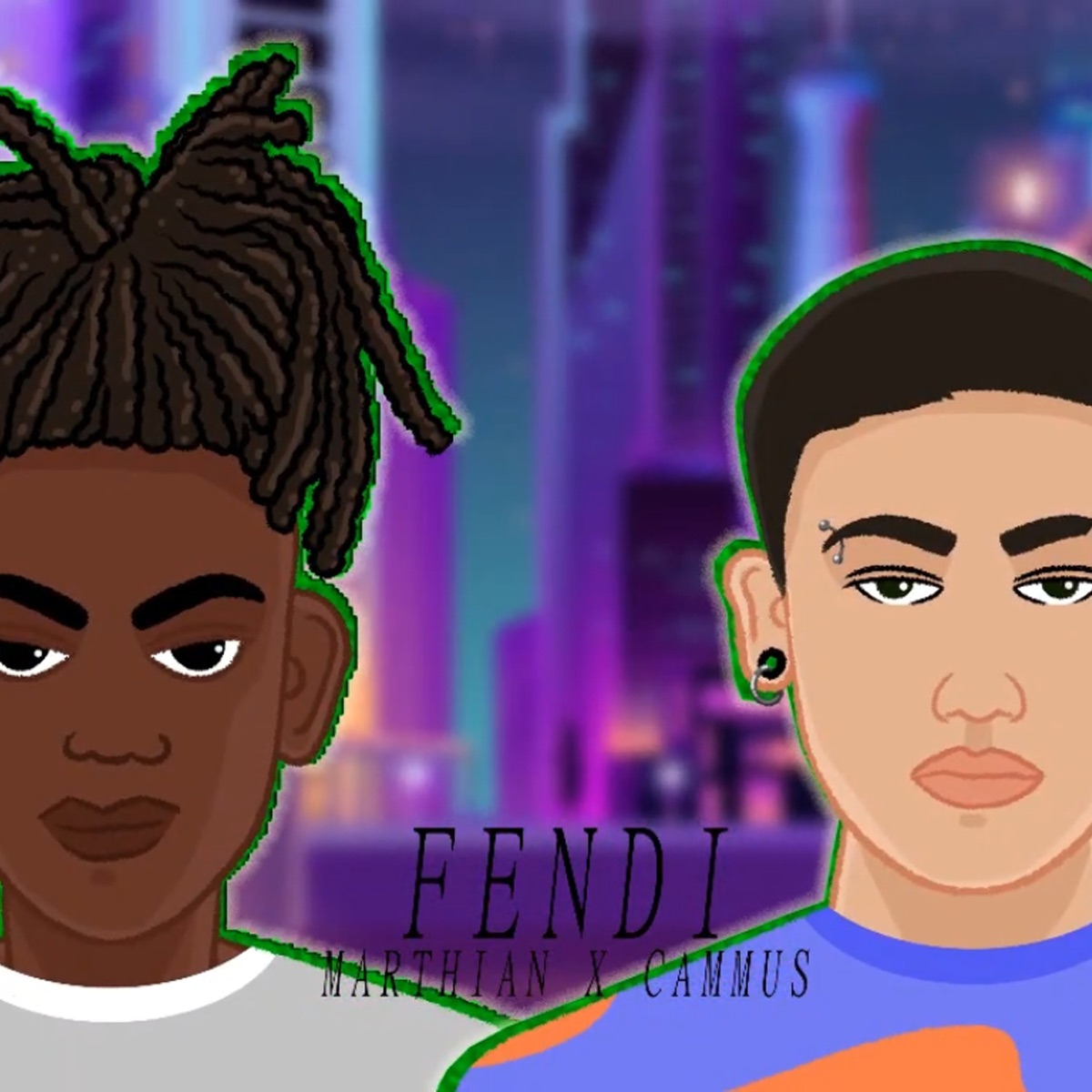 Fendi (feat. Marthian) - Single by Cammus album cover