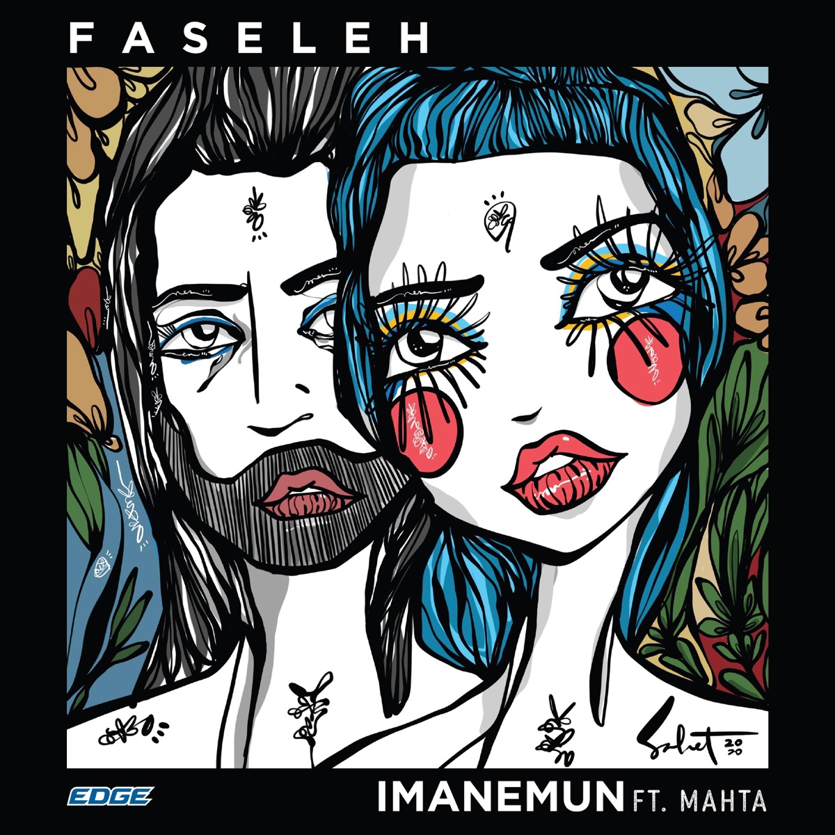 Faseleh (feat. Mahta) - Single by Imanemun album cover